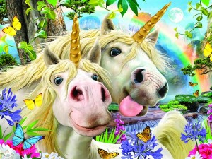 unicorn selfies 3d legpuzzel 