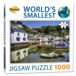 World's Smallest Puzzles - Polperro, Cornwall (1000) minipuzzel
