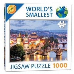 World's Smallest Puzzles - Prague, Bridges (1000) minipuzzel