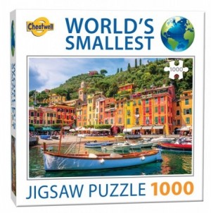 World's Smallest Puzzles - Portofino, Italië (1000) minipuzzel