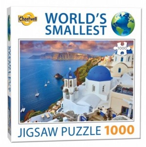 World's Smallest Puzzles - Santorini (1000) minipuzzel