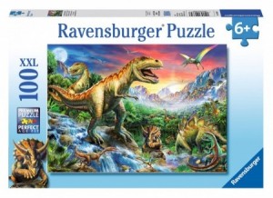 Ravensburger: Bij de dinosaurussen (100XXL) kinderpuzzel