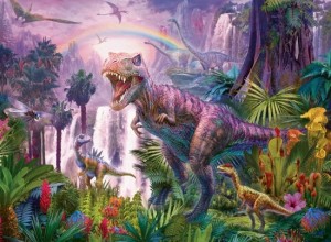 Ravensburger: Land van de dinosauriërs (200XXL) kinderpuzzel
