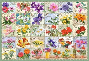 Castorland: Vintage Floral (1000) bloemenpuzzel