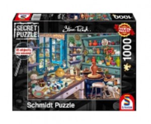 Schmidt: Secret Puzzle - Kunstatelier (1000) legpuzzel