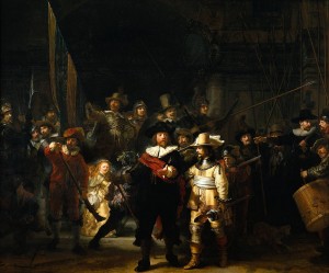 Puzzelman: Rembrandt van Rijn De Nachtwacht (1000) kunstpuzzel
