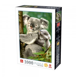 Deico: Koala Bears (1000) legpuzzel