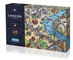 Gibsons: London Landmarks (1000) legpuzzel