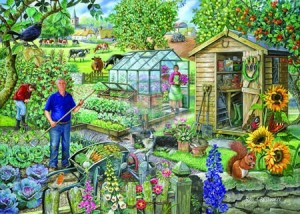 House of Puzzles: At the Allotment (500BIG) legpuzzel