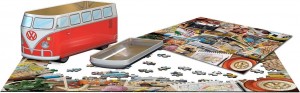 Eurographics: VW Road Trips (550) puzzel in tinnen blik