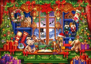 Bluebird: Ye Old Christmas Shoppe (1000) kerstpuzzel