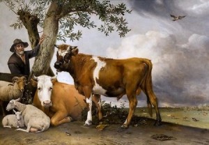 Puzzelman: Paulus Potter - De Stier (1000) kunstpuzzel