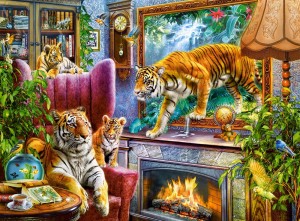Castorland: Tigers coming to Life (3000) tijgerpuzzel