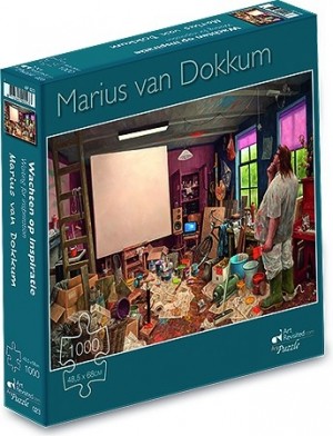Marius van Dokkum: Wachten op Inspiratie (1000) legpuzzel