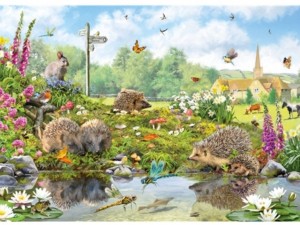 Otter House: Riverside Wildlife (1000) legpuzzel