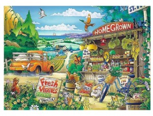 Trefl: Morning in the Countryside (500) legpuzzel