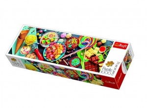 Trefl: Sweet Delights (1000) panorama puzzel