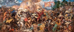 Castorland: The Battle of Grunwald (600) panorama puzzel