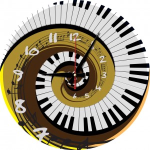 Art Puzzle: Puzzle Clock - Rhythm of Time (570) puzzelklok