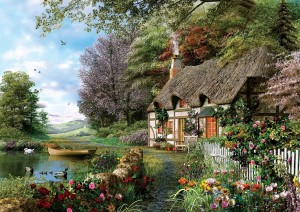 Art Puzzle: The Countryside - Dominic Davison (3000) legpuzzel