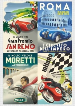 Piatnik: Classic Italians (1000) verticale puzzel