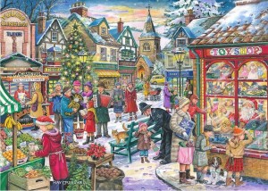 House of Puzzles: Christmas Collection nr 10 Window Shopping (1000) kerstpuzzel