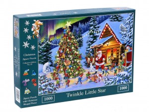 House of Puzzles: The Christmas Collection nr 15 Twinkle Little Star (1000) kerstpuzzel