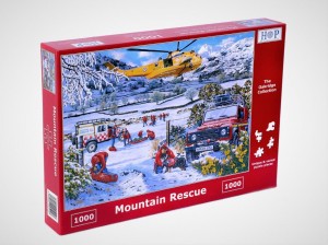 House of Puzzles: Mountain Resque (1000) winterpuzzel