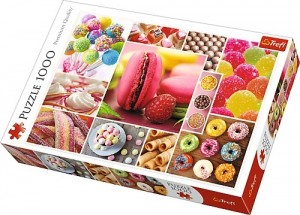 Trefl: Candy Collage (1000) snoepjespuzzel
