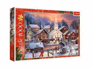 Trefl: White Christmas - Chuck Pinson (1000) kerstpuzzel