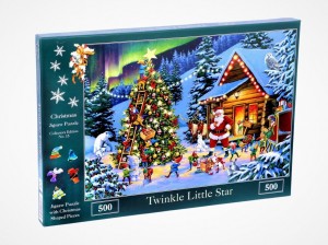 House of Puzzles: Christmas Collection - Twinkle Little Star (500) kerstpuzzel
