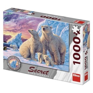 Dino: Secret Puzzle - Polar Bears (1000) legpuzzel