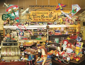 SunsOut: An Old Fashioned Toy Shop (1000XL) legpuzzel