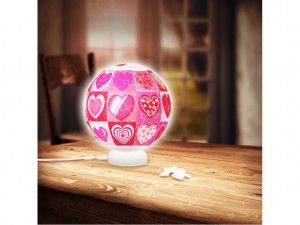 Pintoo: 3D Lampje - Love (60) puzzel met LED-lampje