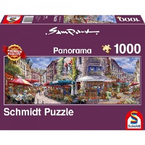 Schmidt: Sam Park - Lentesfeer (1000) panorama puzzel