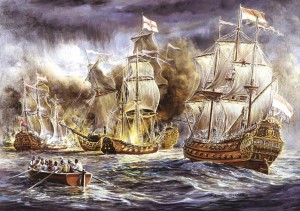 Art Puzzle: Battleship War (1500) legpuzzel