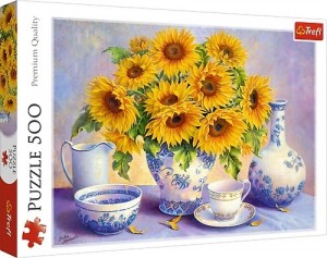 Trefl: Sunflowers (500) bloemenpuzzel
