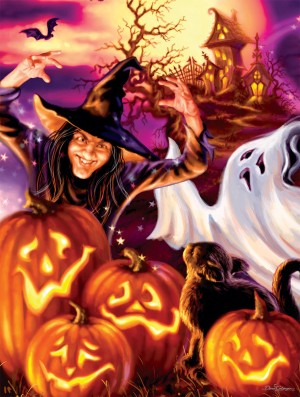 SunsOut: Happy Haunts (500) halloweenpuzzel