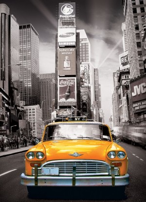 Eurographics: New York - Yellow Cab (1000) verticale puzzel