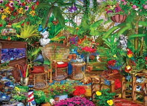 Master Pieces: Seek & Find - Garden Hideaway (1000) legpuzzel