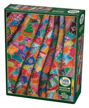 Cobble Hill: Crazy Quilt (1000) verticale puzzel