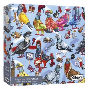 Gibsons: Pigeons of Britain (1000) vogelpuzzel