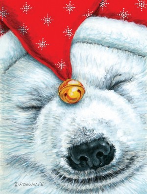 SunsOut: Snuggle Bear (300XXL) kerstpuzzel