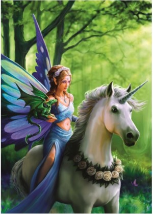 Bluebird: Anne Stokes - Realm of Enchantment (1500) fantasypuzzel