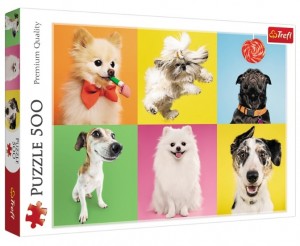 Trefl: Dogs (500) hondenpuzzel