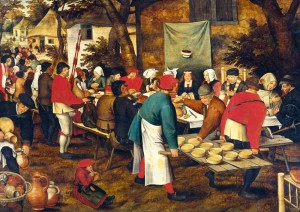 Art By Bluebird: Peasant Wedding Feast (1000) kunstpuzzel