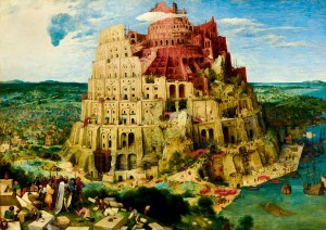 Art By Bluebird: The Tower of Babel (1000) kunstpuzzel