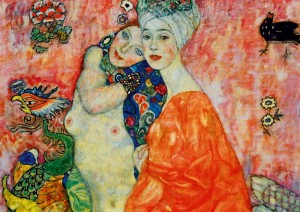 Art by Bluebird: Gustav Klimt - The Woman Friends (1000) kunstpuzzel
