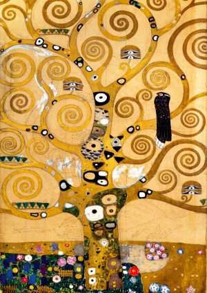 Art by Bluebird: Gustav Klimt - The Tree of Life (1000) kunstpuzzel