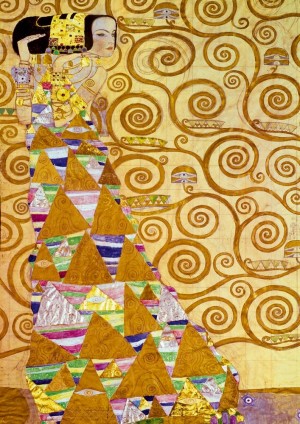 Art by Bluebird: Gustav Klimt - The Waiting (1000) kunstpuzzel